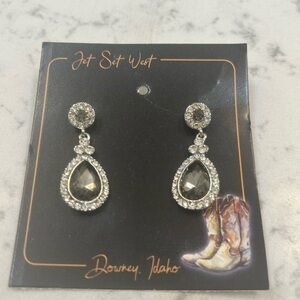 Silver Drop Earrings